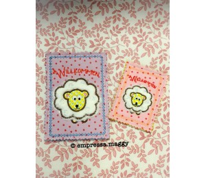 ITH - Postkarte Willkommen Schaf